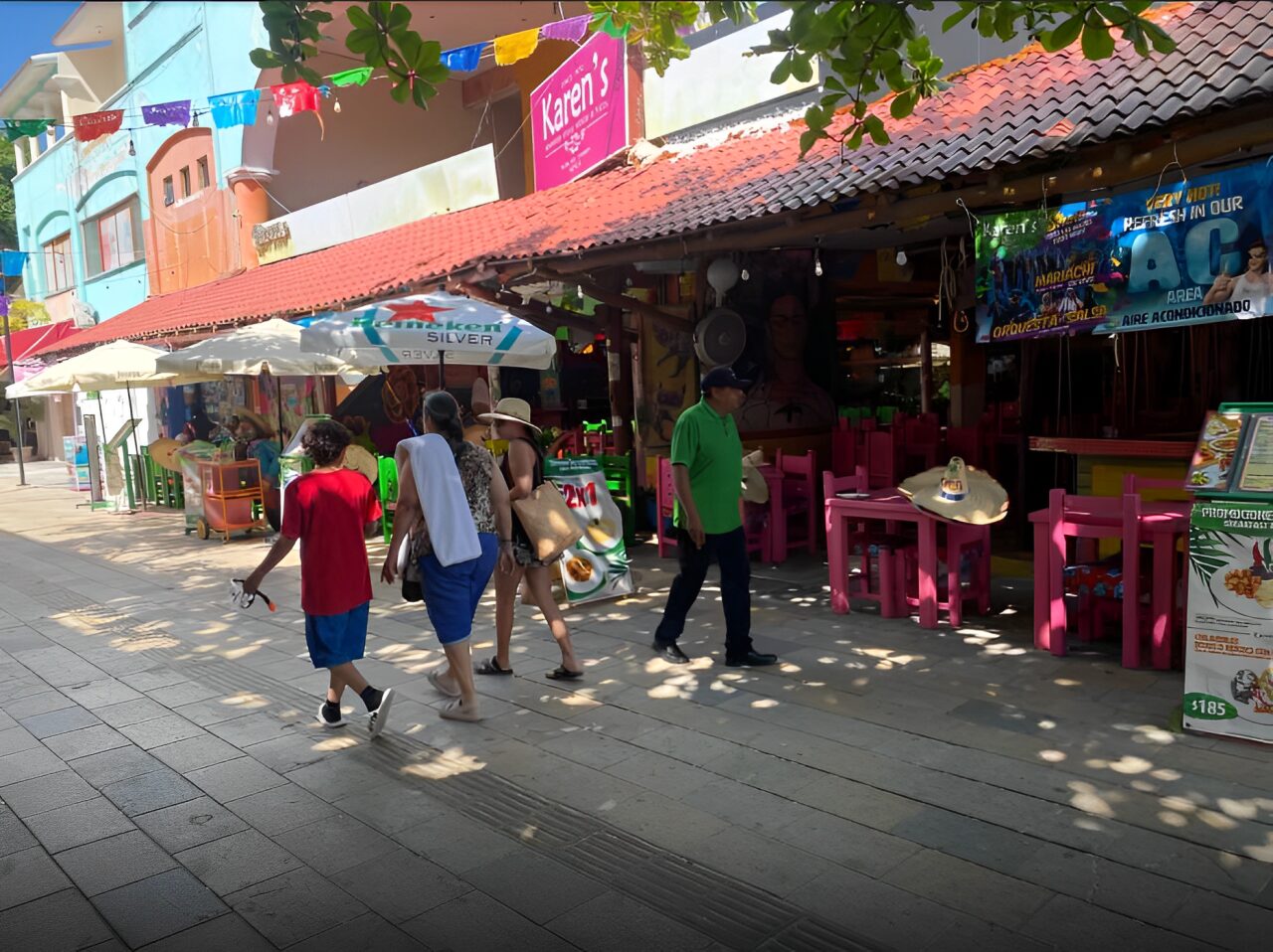 Playa del Carmen, un destino turístico en auge.