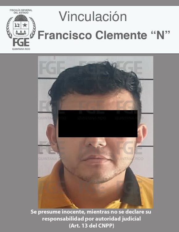 Tras el debate de pruebas, el juez de control decidió vincular a proceso a Francisco Clemente “N”. Se le impuso la medida cautelar de prisión preventiva por dos años o el tiempo que dure el proceso judicial