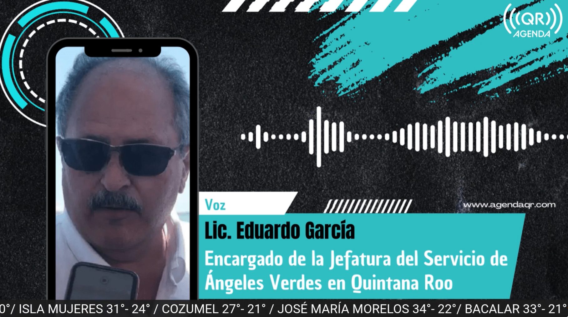 Lic. Eduardo García ofrece consejos para un viaje seguro en carretera durante las vacaciones.
