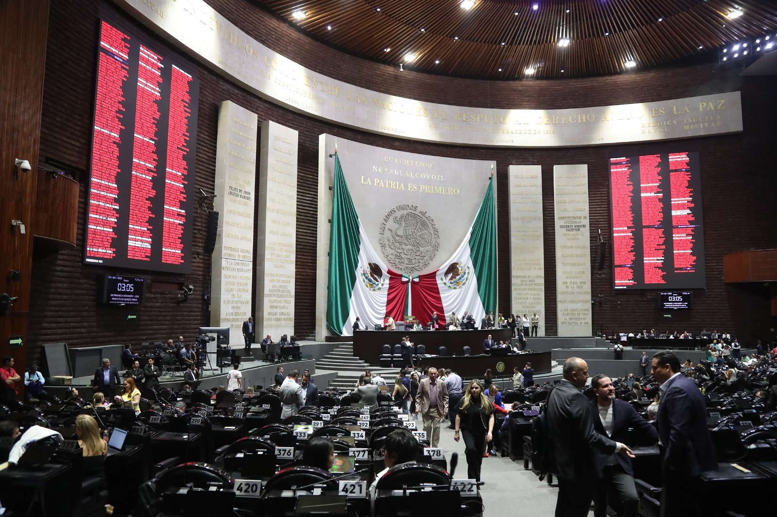 La Cámara de Diputados votó por mayoría una reforma constitucional para combatir el delito de extorsión.