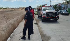 Los vecinos formaron un cerco para intentar atrapar a los delincuentes.