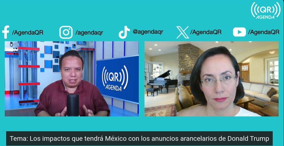 Los nuevos aranceles de Trump impactan a México, pero el T-MEC ofrece un trato preferencial. Análisis de la Dra. Gloria Rocío Estrada.