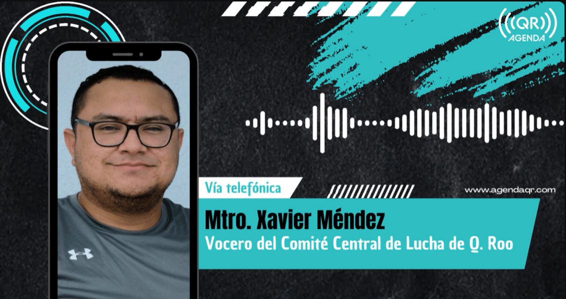 En una entrevista, el Mtro. Xavier Méndez confirmó que no habrá paro laboral de maestros en Quintana Roo y las clases seguirán.