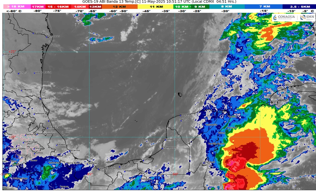 Se esperan temperaturas calurosas a pesar de las lluvias.