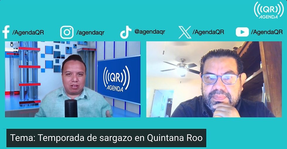El hidrobiólogo Esteban Amaro habla sobre el aumento del sargazo en Quintana Roo y sus implicaciones.