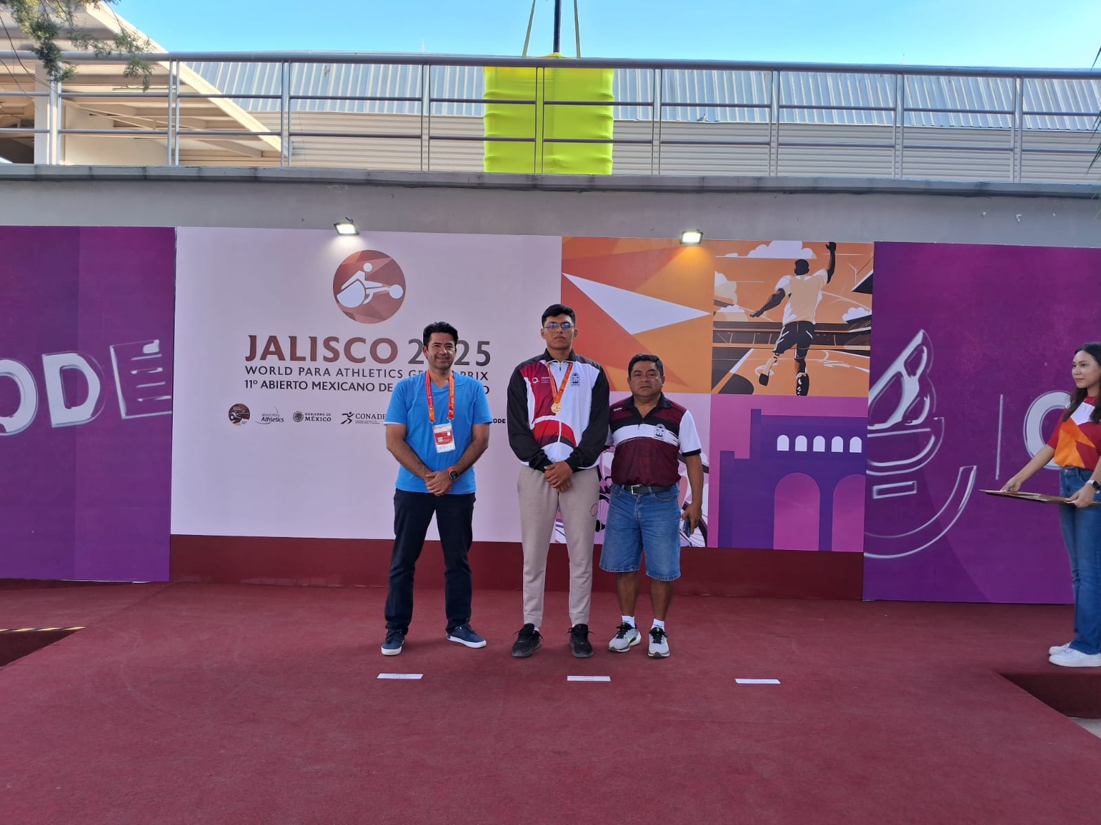 Edson Arce Cruz, oro y récord en Jalisco.