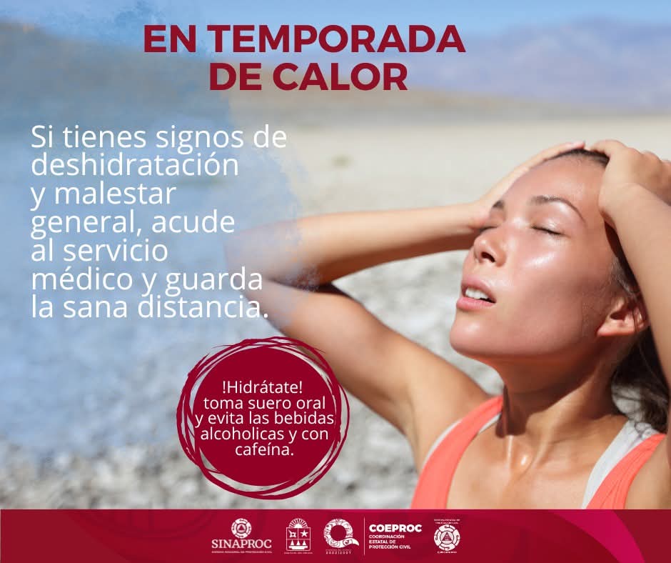 Programa “Temporada de Calor Segura” protege a ciudadanos en Tulum.
