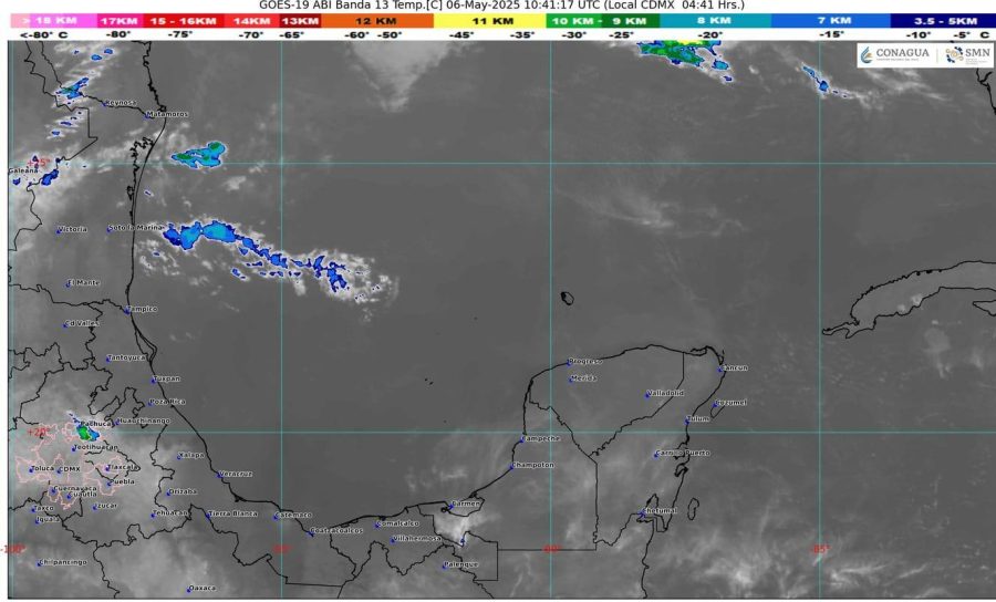 Calor intenso en Quintana Roo.