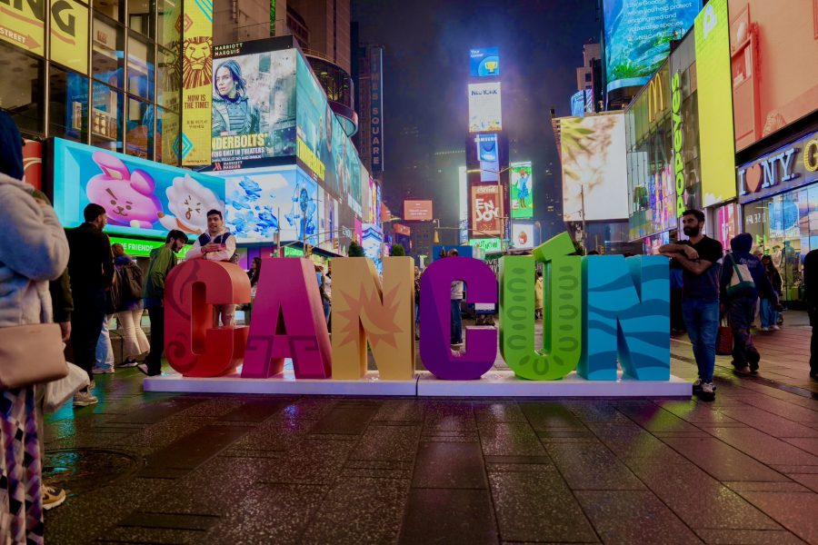 Cancún llega a Times Square.