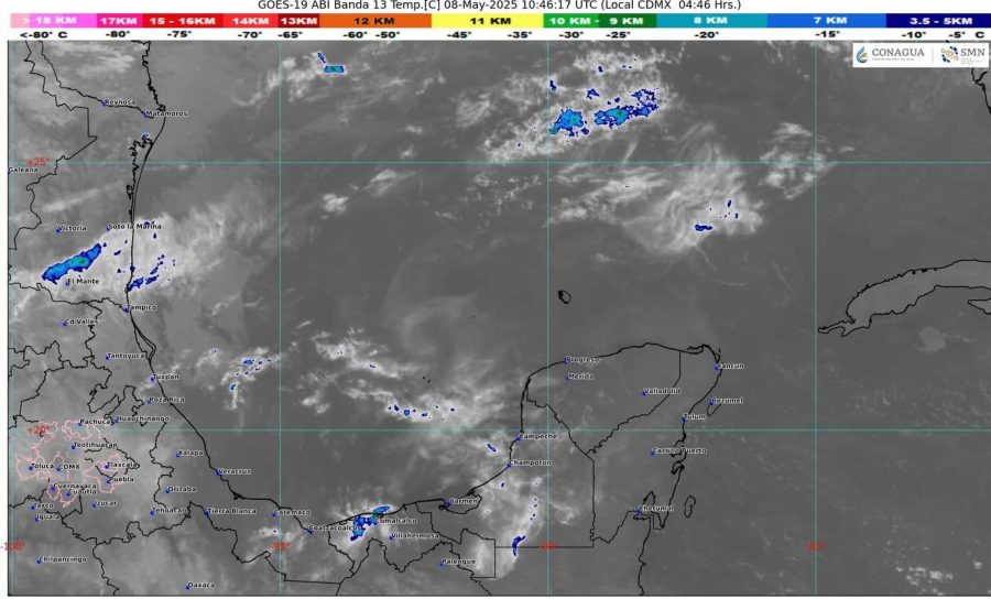 "Las altas temperaturas en Quintana Roo alcanzan hasta 40 °C."