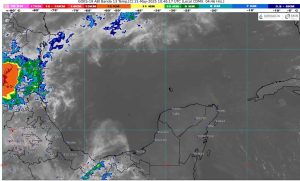 Clima caluroso y despejado en Quintana Roo.