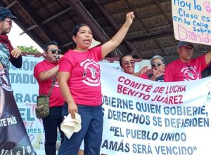 Más de 6 mil maestros se preparan para el paro nacional en Cancún.