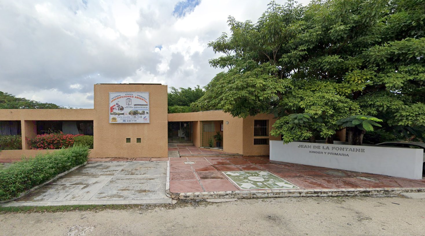 Ventilador en el aula del Instituto Jean de la Fontaine.