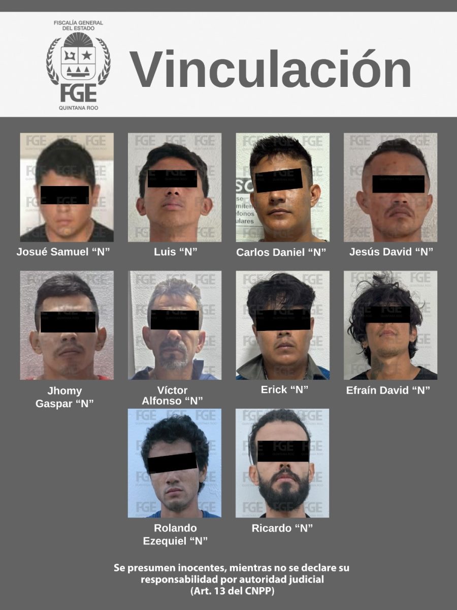 Operativo contra el narcomenudeo en Quintana Roo.