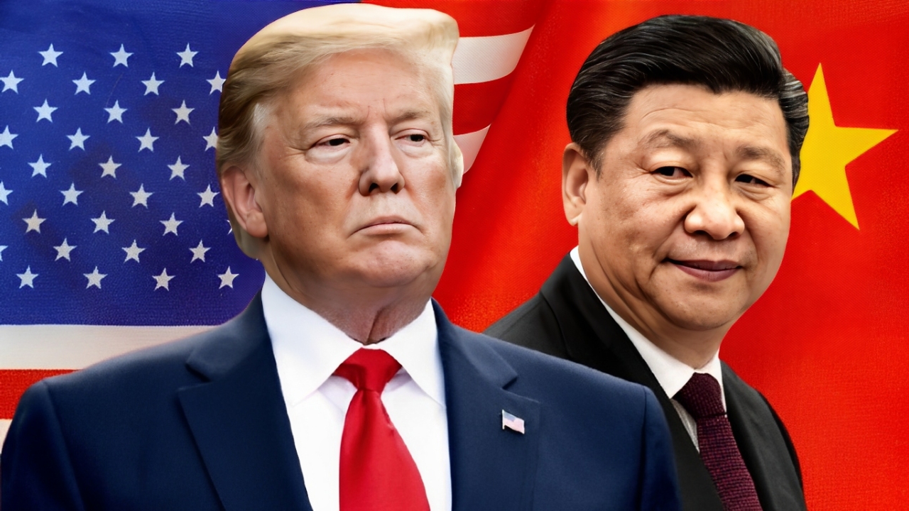 Scott Bessent durante la rueda de prensa sobre el acuerdo comercial.