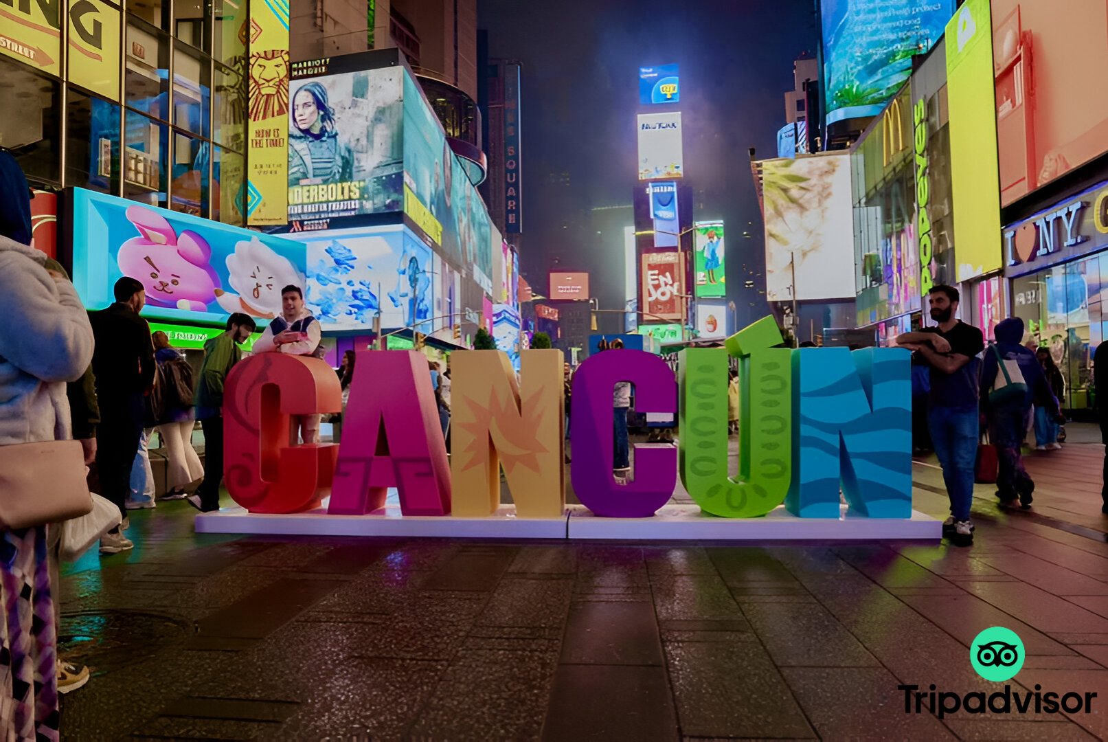 Cancún, el destino favorito de los viajeros estadounidenses.