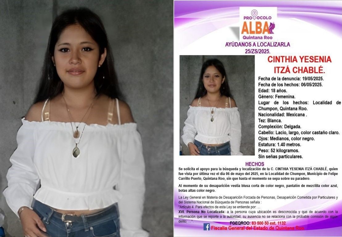 Activación del Protocolo Alba en Quintana Roo.