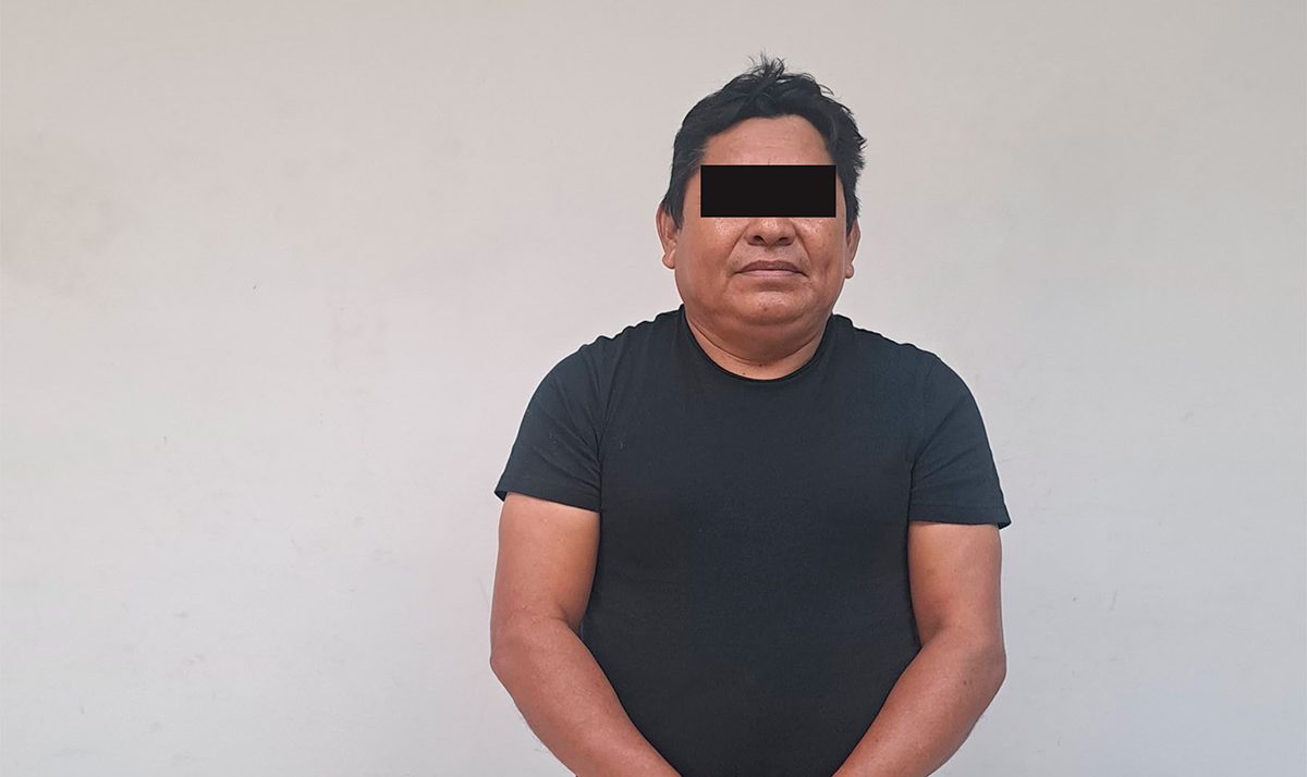 Conrado “N” detenido por extorsión en Benito Juárez.