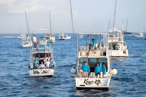 Celebración del Día del Padre en la competencia náutica.