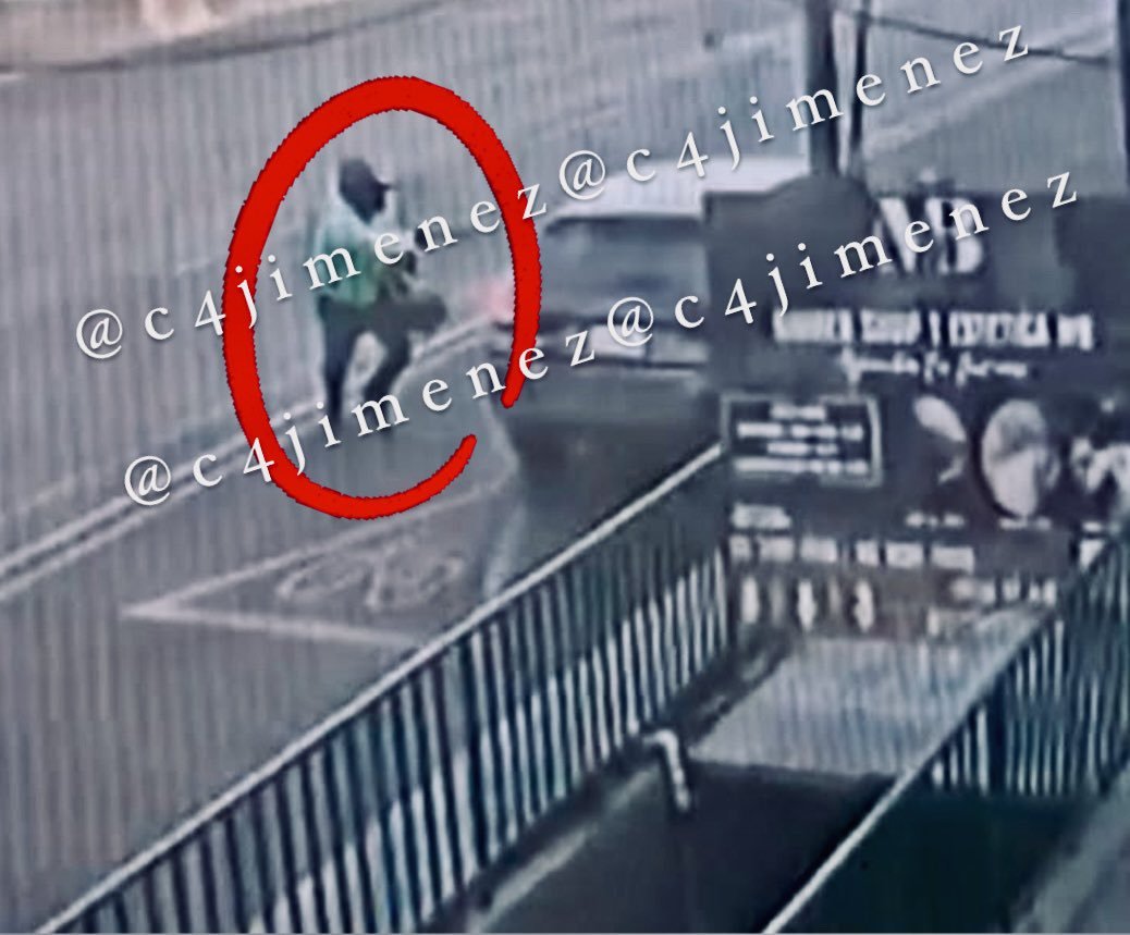 Imágenes del presunto asesino de los colaboradores de Clara Brugada.