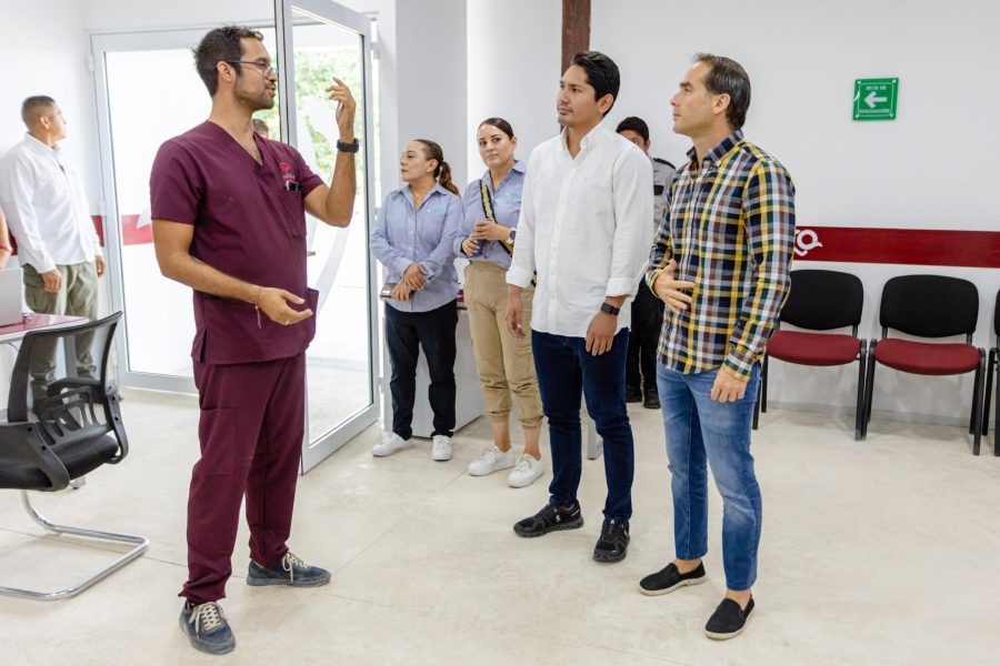 Inauguración de la Unidad del Bienestar en Tulum.