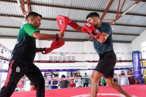 "Inauguración de la unidad deportiva en Chetumal."