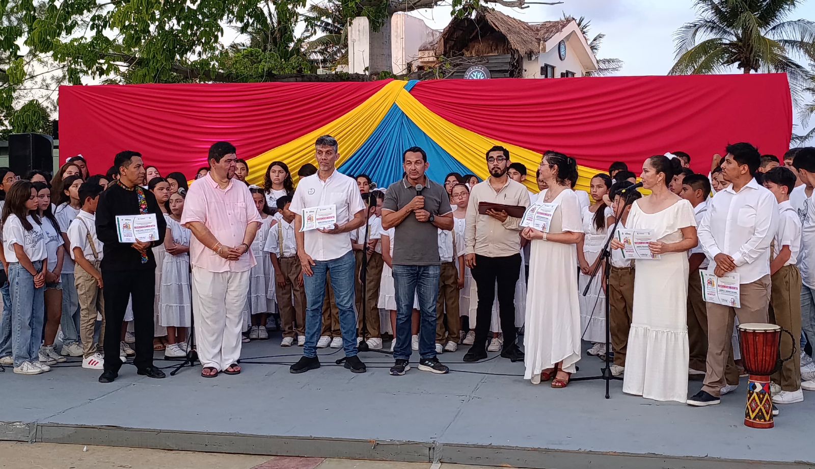 Inauguración del Congreso Nacional de Coros Infantiles.
