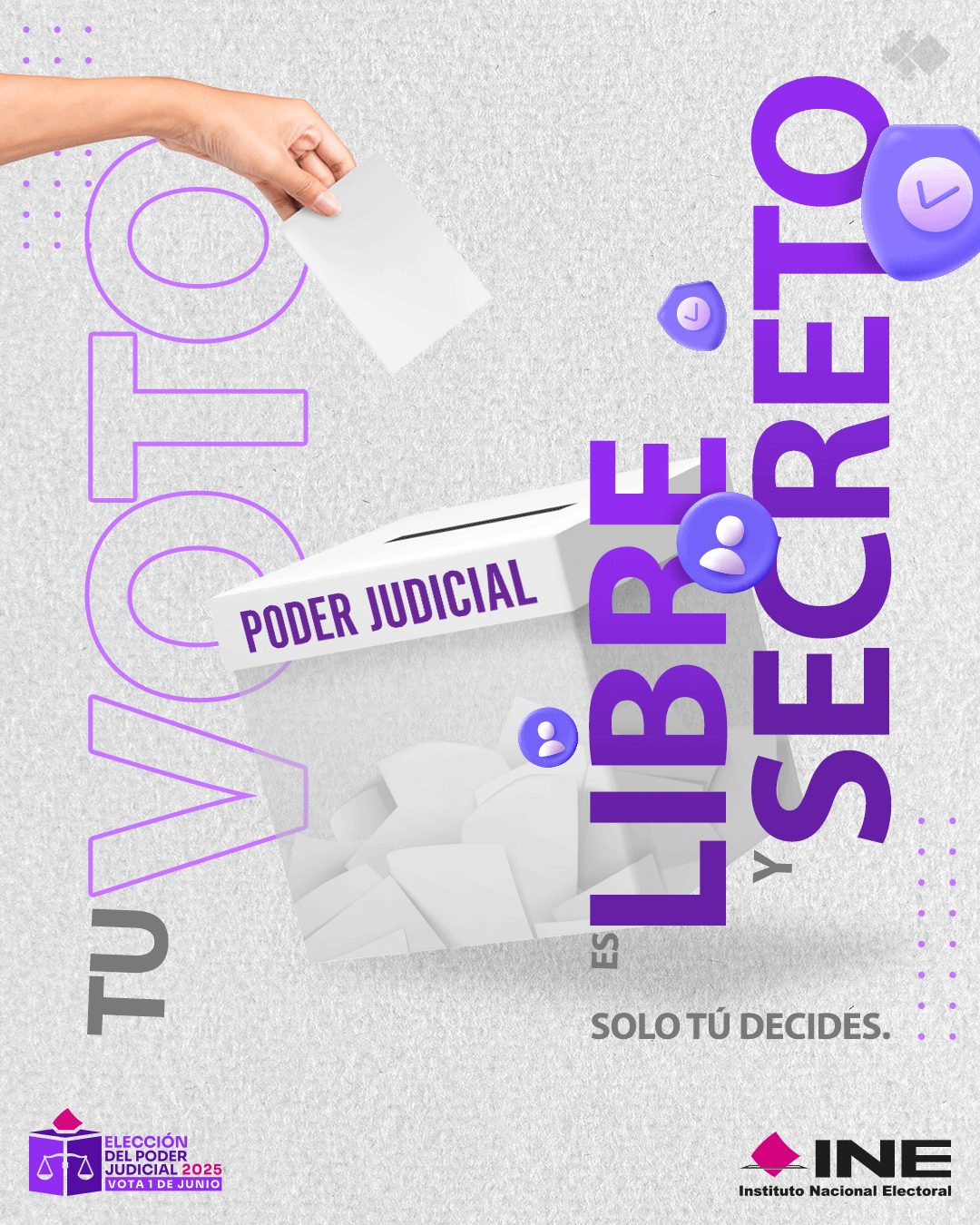 El INE alerta sobre boicot a elecciones.