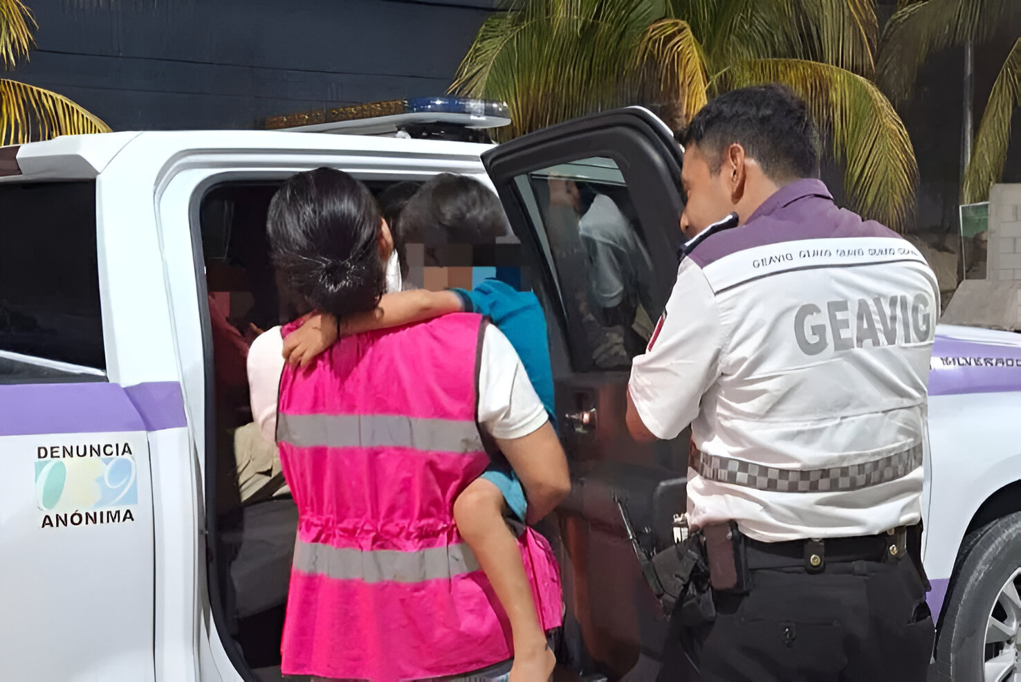 La denuncia ciudadana fue clave para el rescate de los menores.