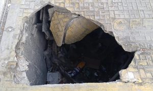 Doris Ake Sierra durante la conferencia sobre infraestructura.