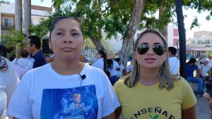 Plaza 28 de Julio, lugar de la reunión docente.