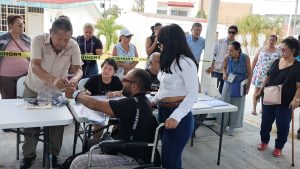 Sergio Bernal Rojas, delegado del INE en Quintana Roo, durante la entrevista.