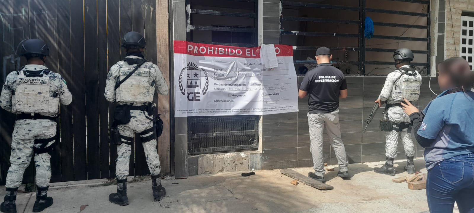 Detenidos en flagrancia por delitos contra la salud.