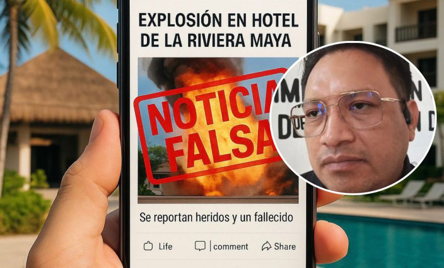 Las autoridades confirman que la explosión en el hotel de Riviera Maya es falsa.