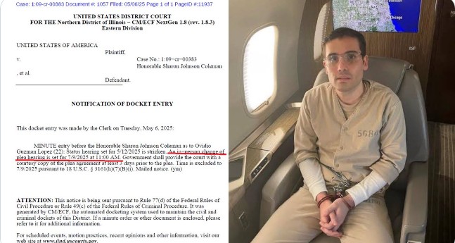 Sheinbaum exige transparencia en el caso Ovidio Guzmán.