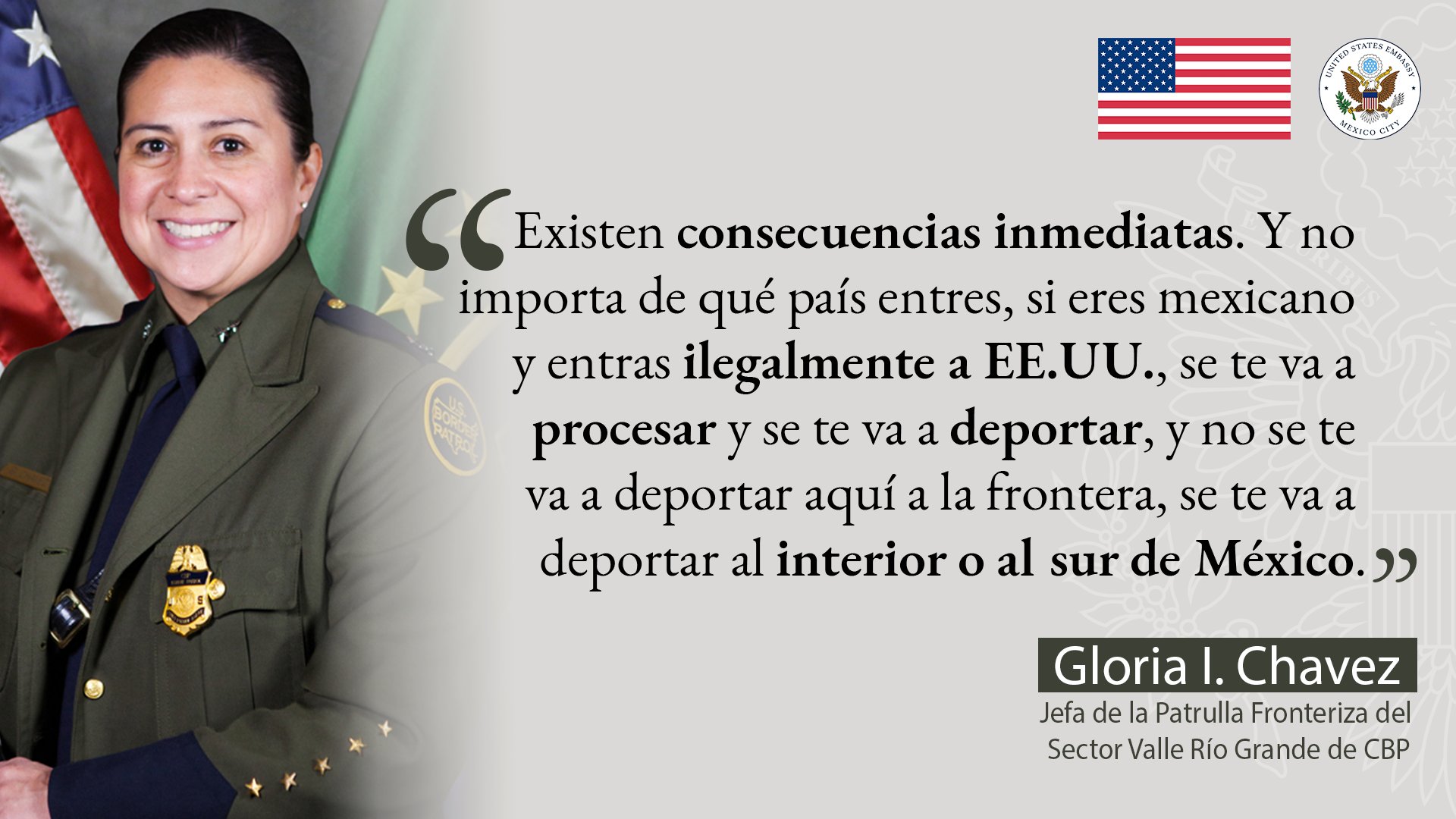 Deportaciones de mexicanos al interior de México.