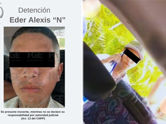 Detenido agresor de turista en Aeropuerto de Cancún.