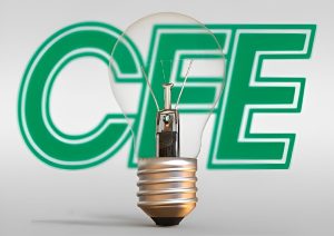 La boleta de luz de la CFE con el nuevo cargo.