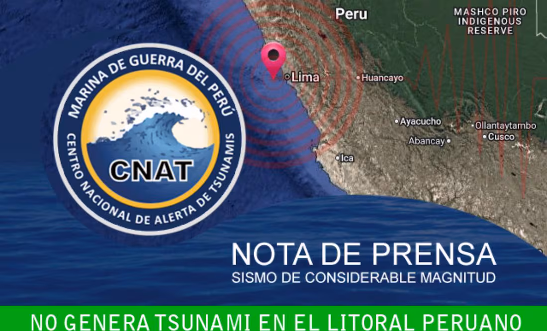 Impacto del sismo de 6.1 en Perú en las carreteras.