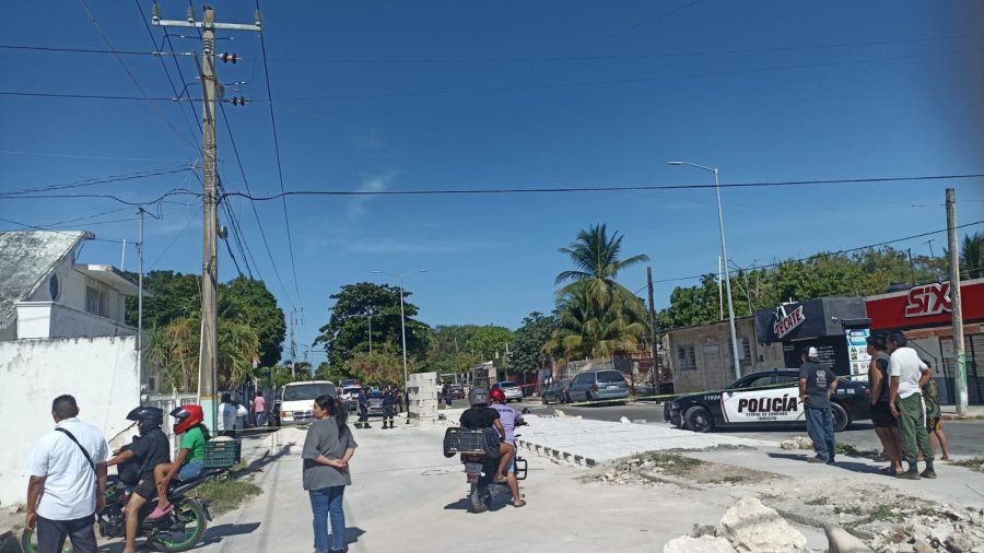 Violencia interrumpe jornada electoral en Chetumal.