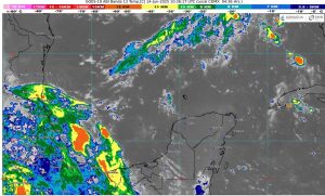 Pronóstico del clima en Quintana Roo.