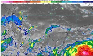 Lluvias fuertes previstas en Quintana Roo durante el 26 de junio.