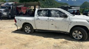 Abatimiento de criminales en Frontera Comalapa.