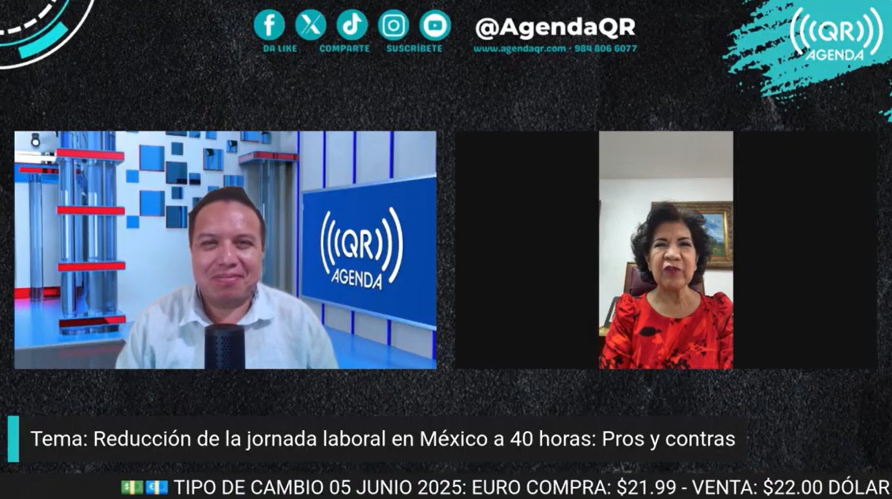 Gráfica comparativa de la reducción jornada laboral.