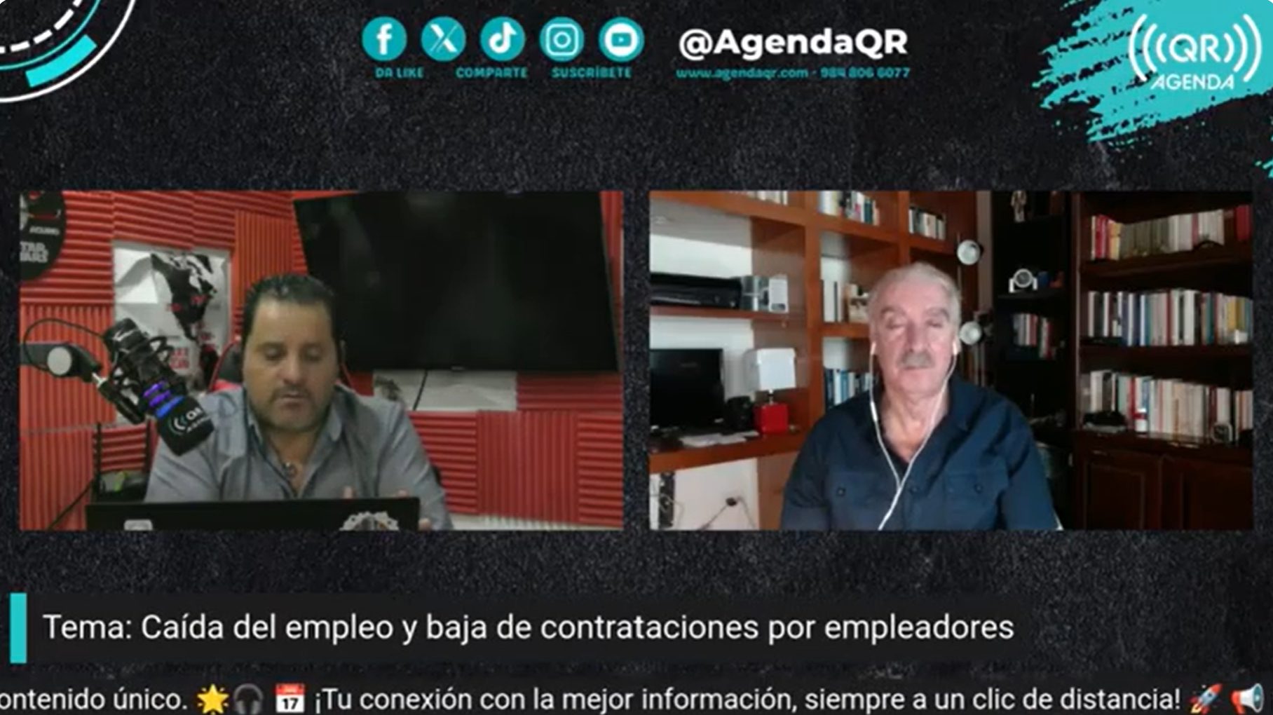 Gráfica de la pérdida de empleos formales en México.