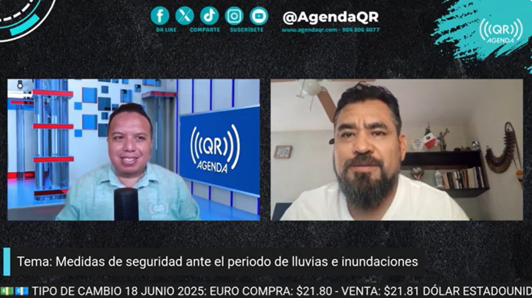 Juan Carlos García Islas detalla medidas preventivas lluvias e inundaciones.