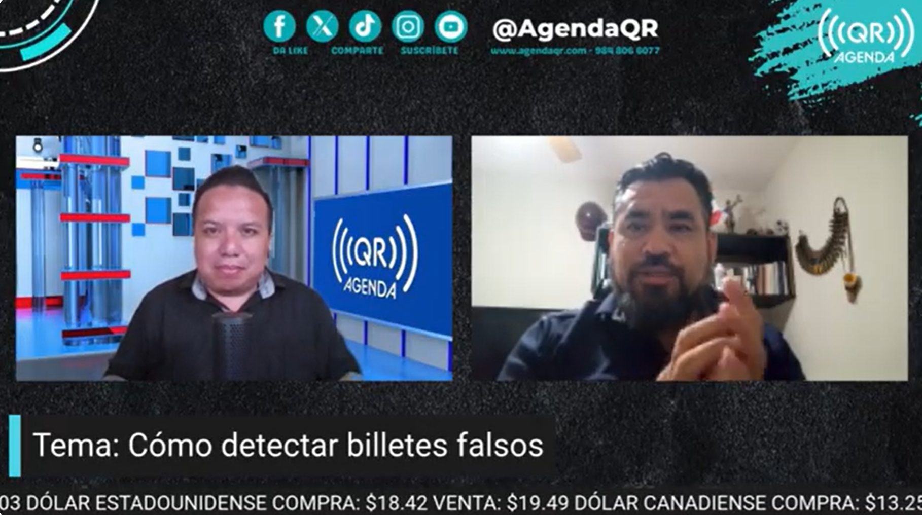 Métodos para detectar billetes falsos.