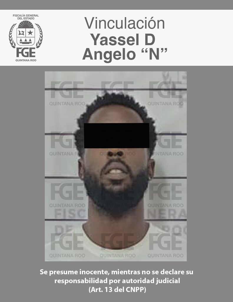 La FGE vincula a proceso a un cubano por trata de personas y prostitución en Benito Juárez.