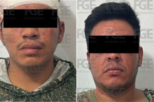 Captura de los sospechosos en Puerto Morelos.