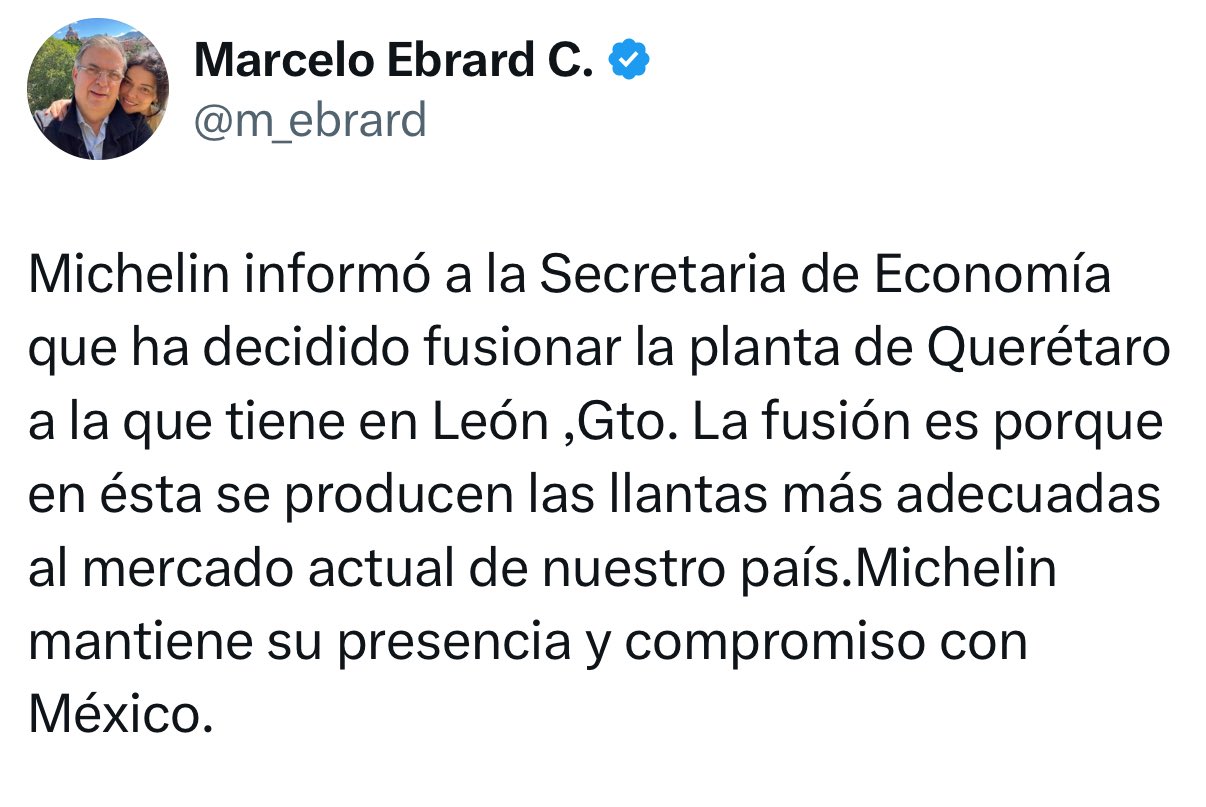 Las plantas de Michelin en México. Compromiso con el empleo local.